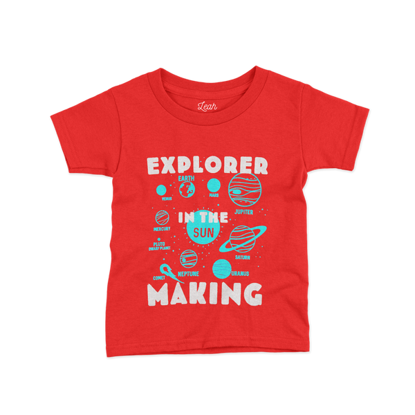 Boys Explorer in the Making Graphic Tee