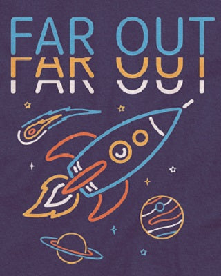 Boys Far Out Graphic Tee