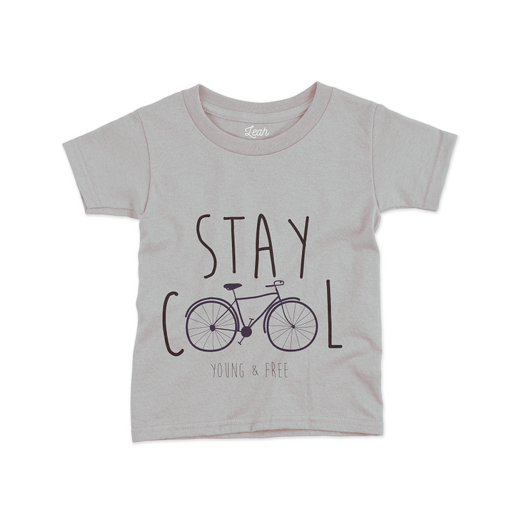 Boys Stay Cool Bicycle Graphic Tee