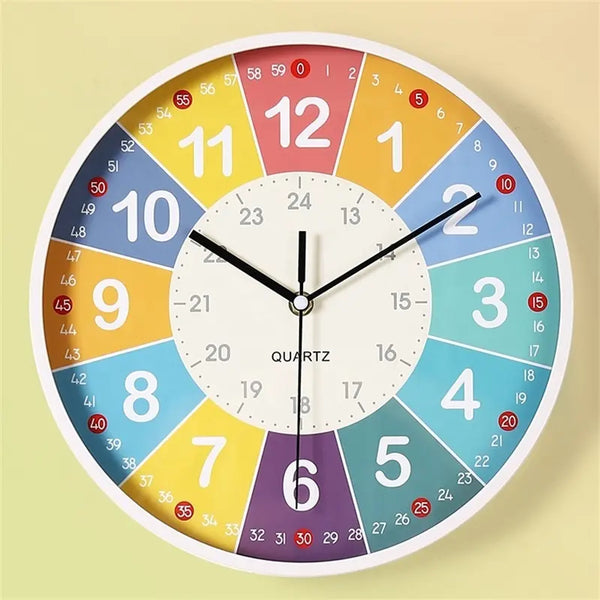 Colorful Calendar Wall Clock