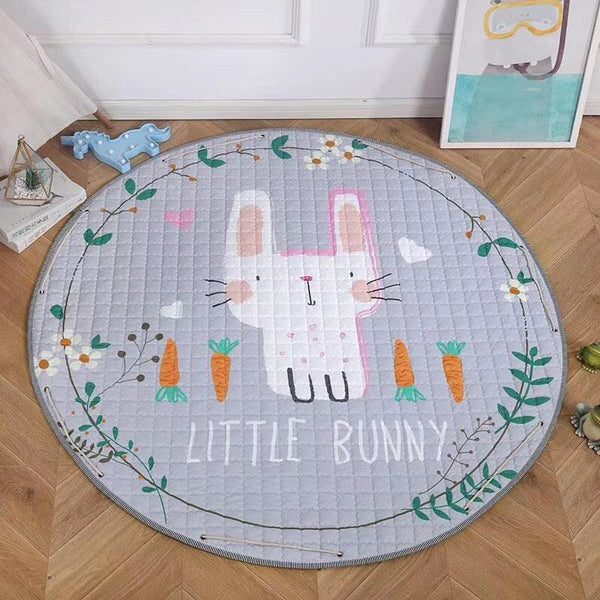 Carrot Bunny Play Mat | Toys Organizer Bag - Leah