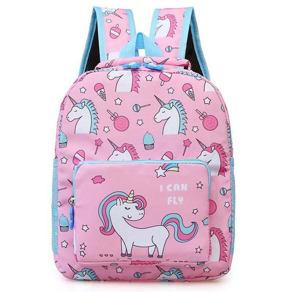 Flying Unicorn Backpack - Pink - Leah