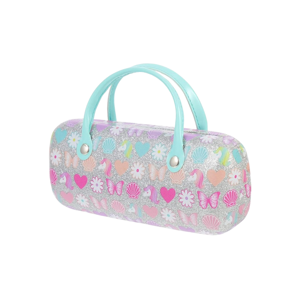 BUTTERFLY & CLAMSHELLS SUNGLASSES CASE