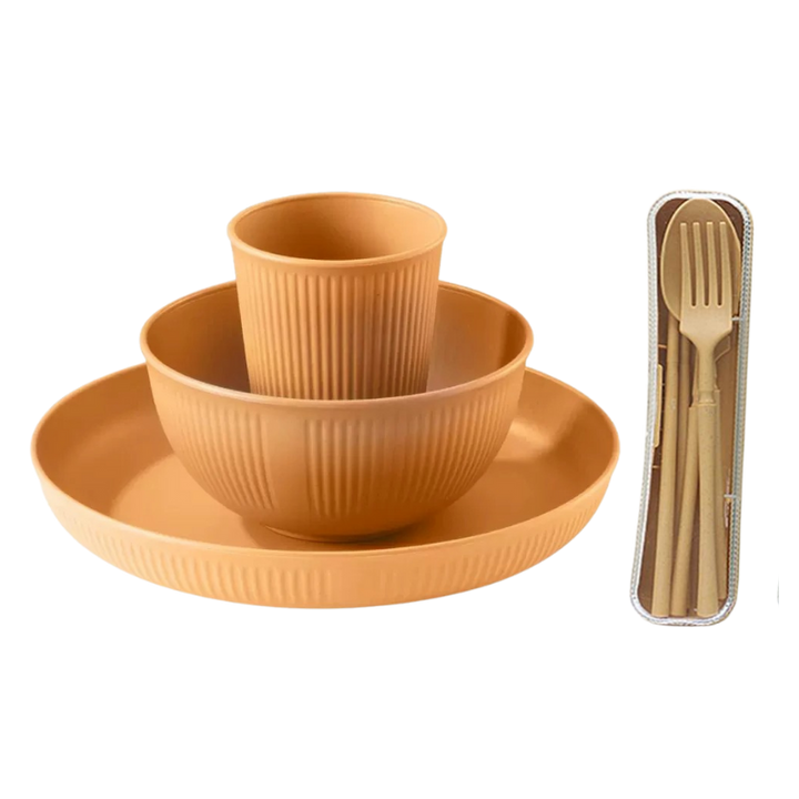 Wheat straw Tableware Set