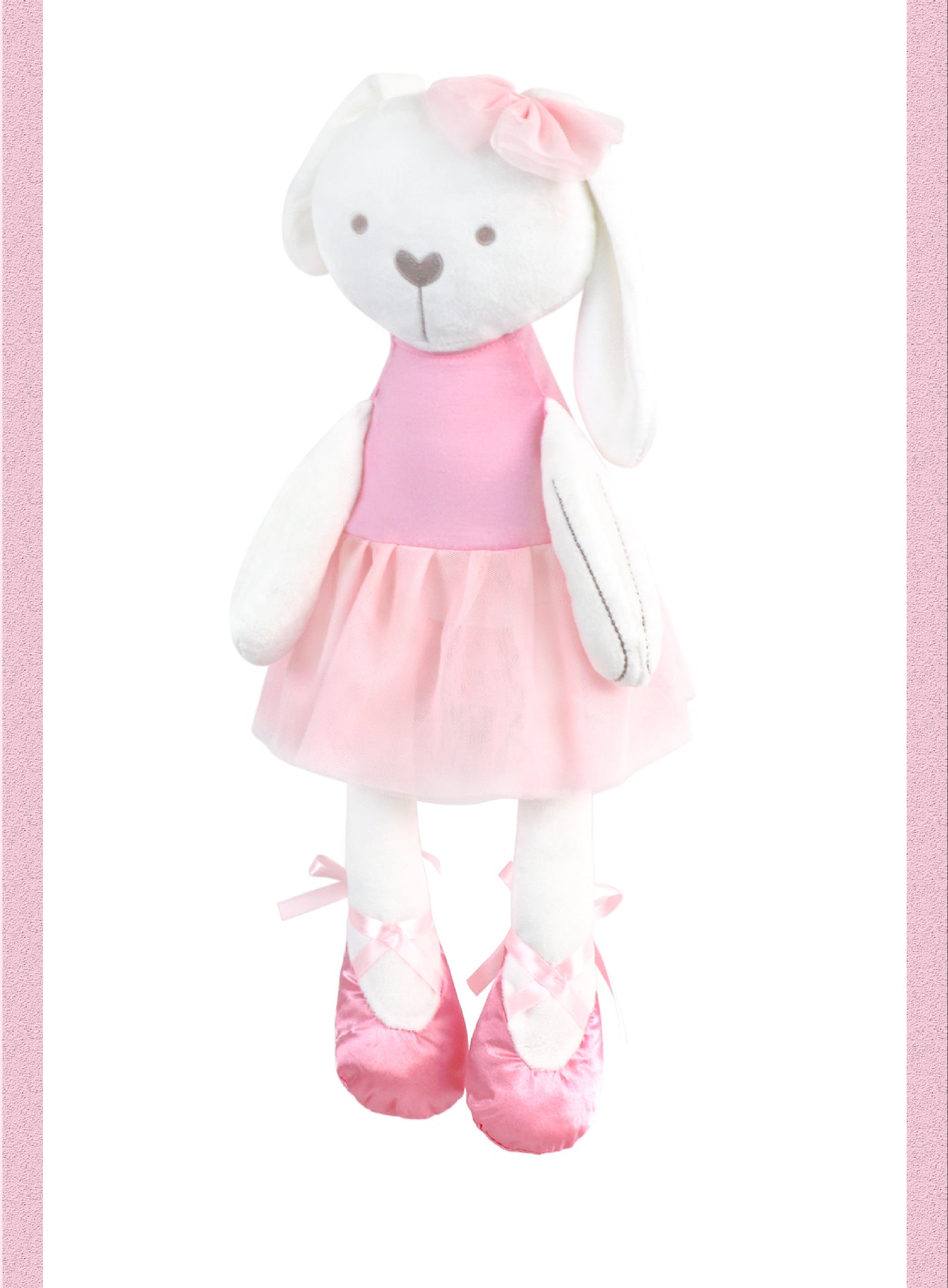 Pink Dressed Up Ballerina Rabbit - 50 cm – Leah