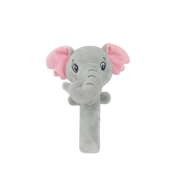 Animals Plush Rattle - Elephant