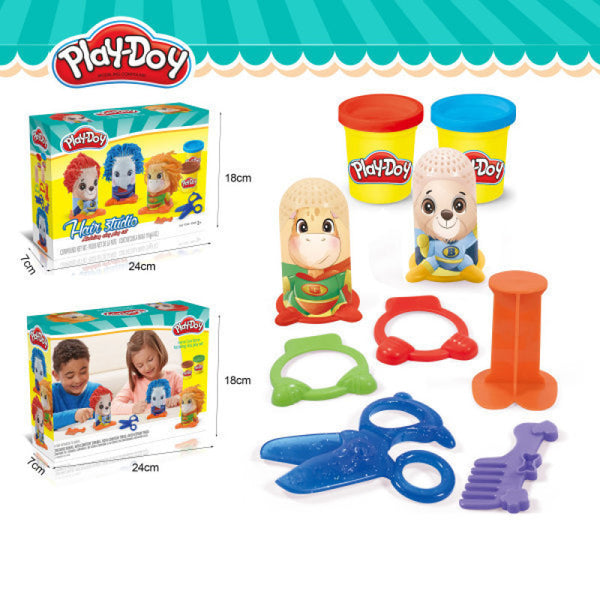 Play-Doh | Hair Studio Set | 8 Pcs