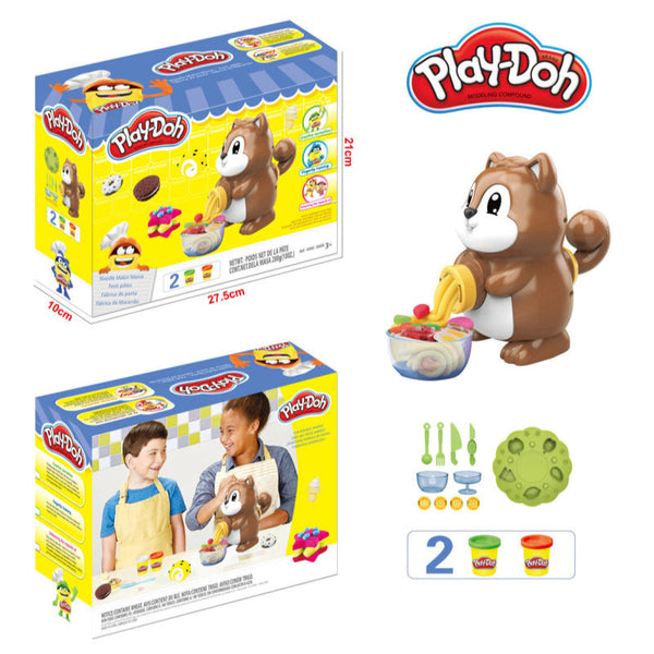 Play-Doh | Squirrel Noodle Set | 15 Pcs