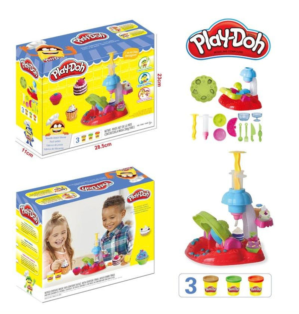 Play-Doh | Cupcake Machine Set | 16 Pcs