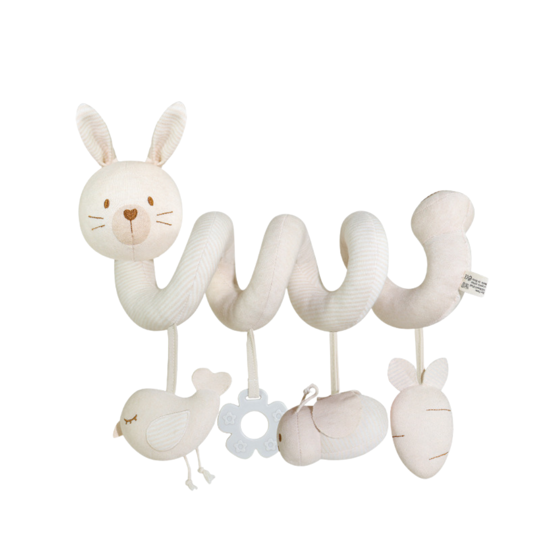 Organic Cotton Activity Spiral - Rabbit – Leah