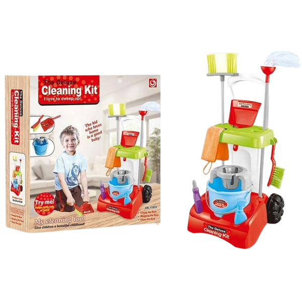Complete Deluxe Cleaning Kit Toy For Kids  – Perfect for Easy and Effective Cleaning