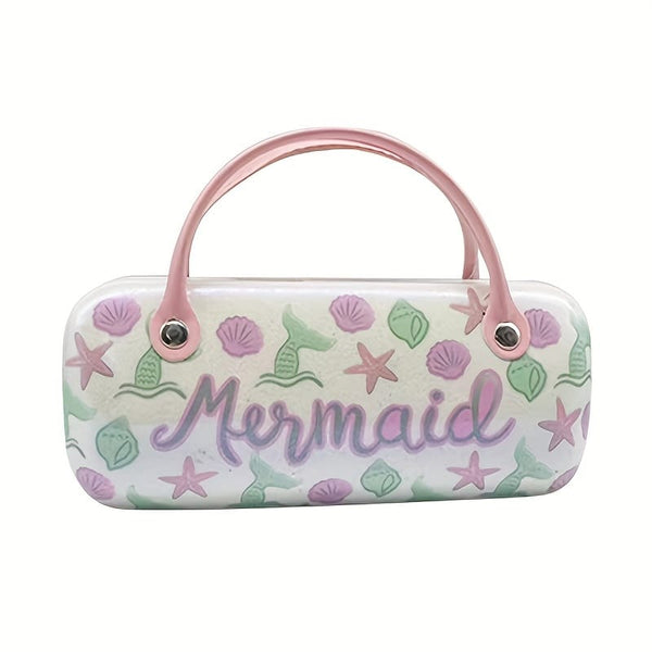 White Mermaid Sunglasses Case