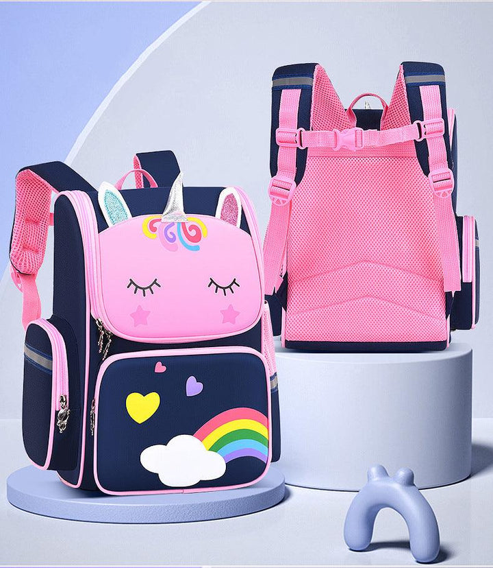 Unicorn Backpack - Blue - Leah