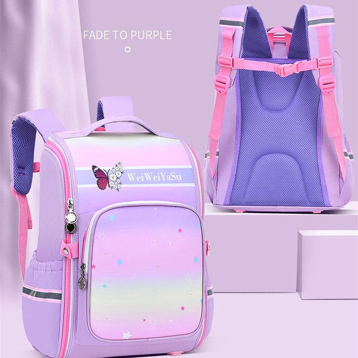 Reflective Backpack - Purple - Leah