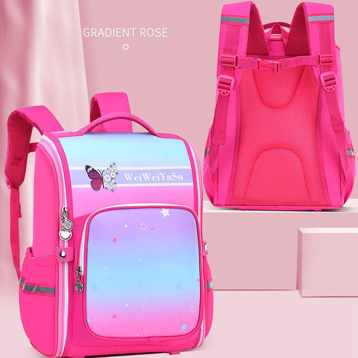 Reflective Backpack - Pink - Leah