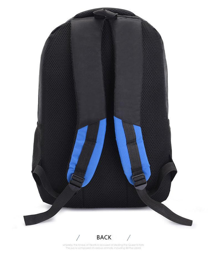 Minimalist Backpack - Blue Black - Leah