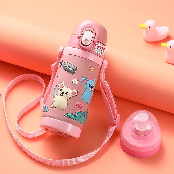 Kids Cute Animals Water Bottle - 450 ML - Leah