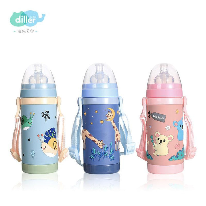 Kids Cute Animals Water Bottle - 450 ML - Leah