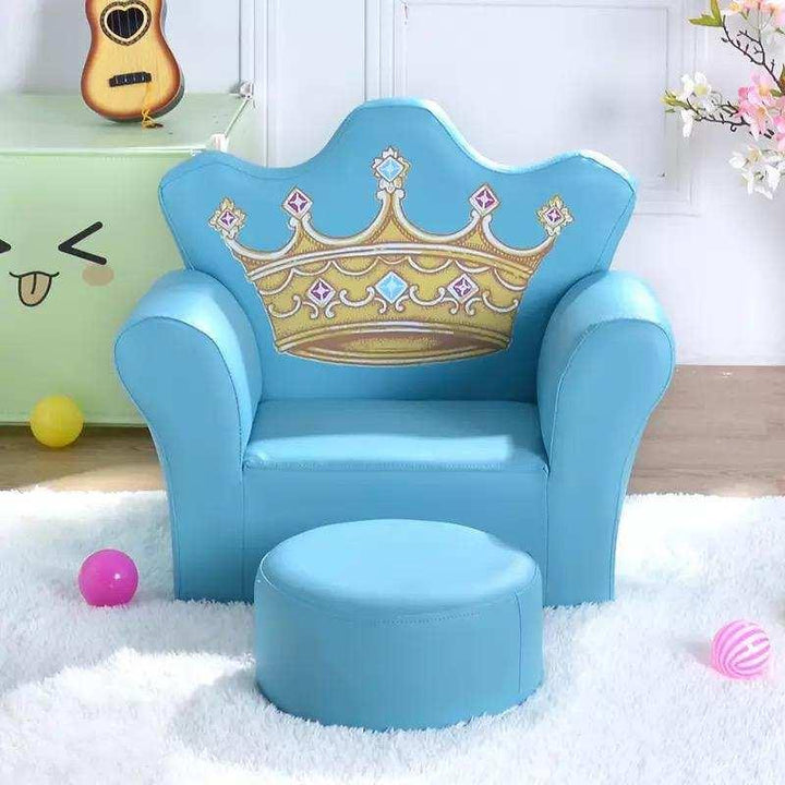 Royal Crown Sofa with Ottoman