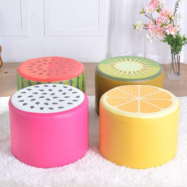 Pink Fruit Stool - Leah