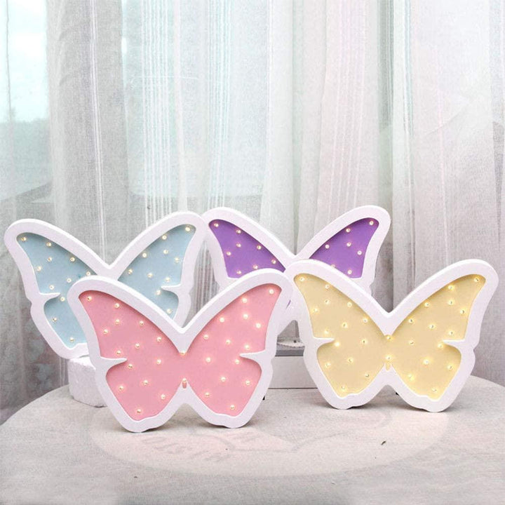 Night Lights - Yellow Butterfly - Leah