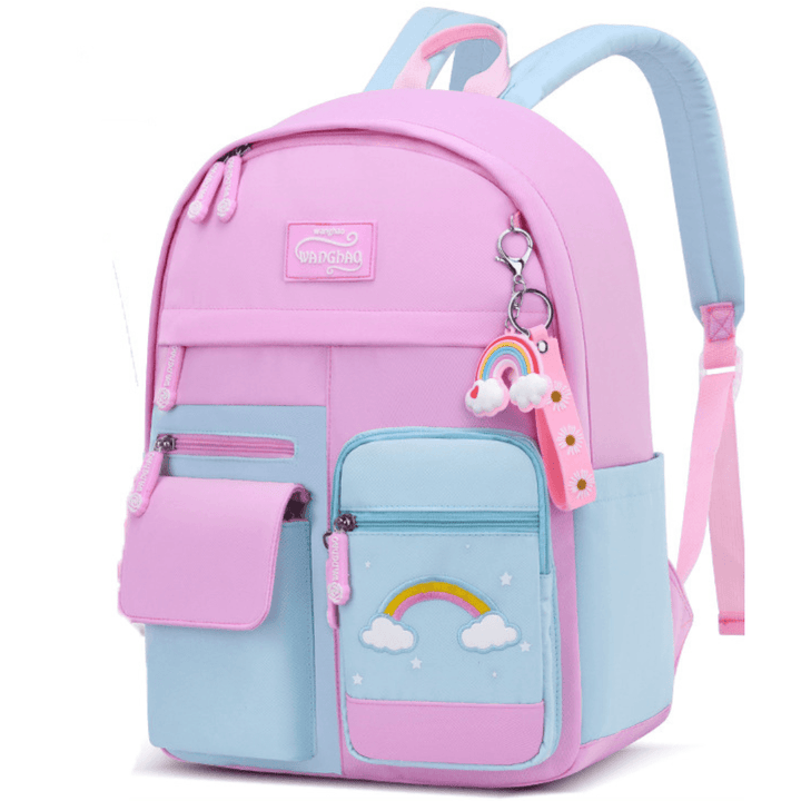 Dreamy Clouds Backpack - Pink - Leah