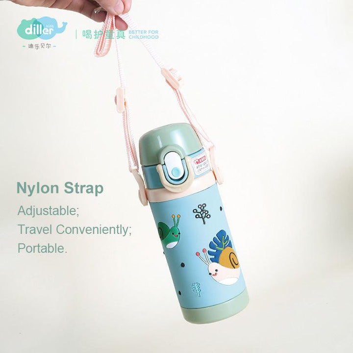 Kids Cute Animals Water Bottle - 450 ML - Leah