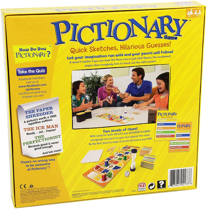 Pictionary Board Game - Leah