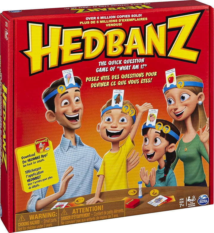 Hedbanz Quick Question Family Guessing Game - Leah