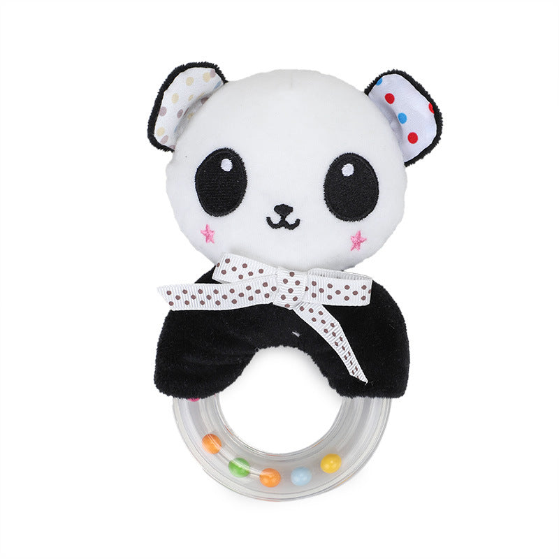 Plastic Ring Rattle - Panda – Leah