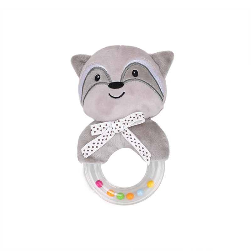 Plastic Ring Rattle - Gray Fox – Leah