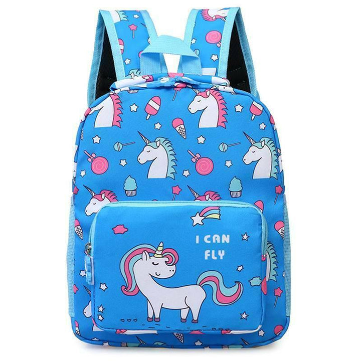 Flying Unicorn Backpack - Blue - Leah