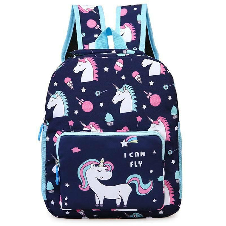 Flying Unicorn Backpack - Dark Blue - Leah