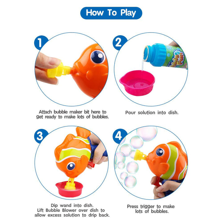 Friction Power Bubble Fish - Leah