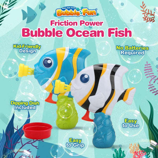 Friction Power Bubble Fish - Leah