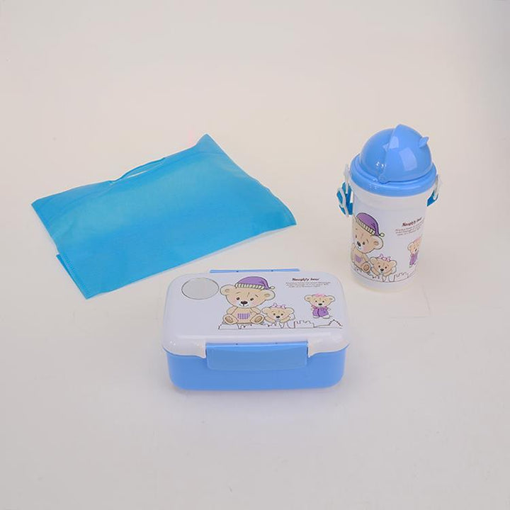 Naughty Bear Lunch Box and Bottle Set - Leah