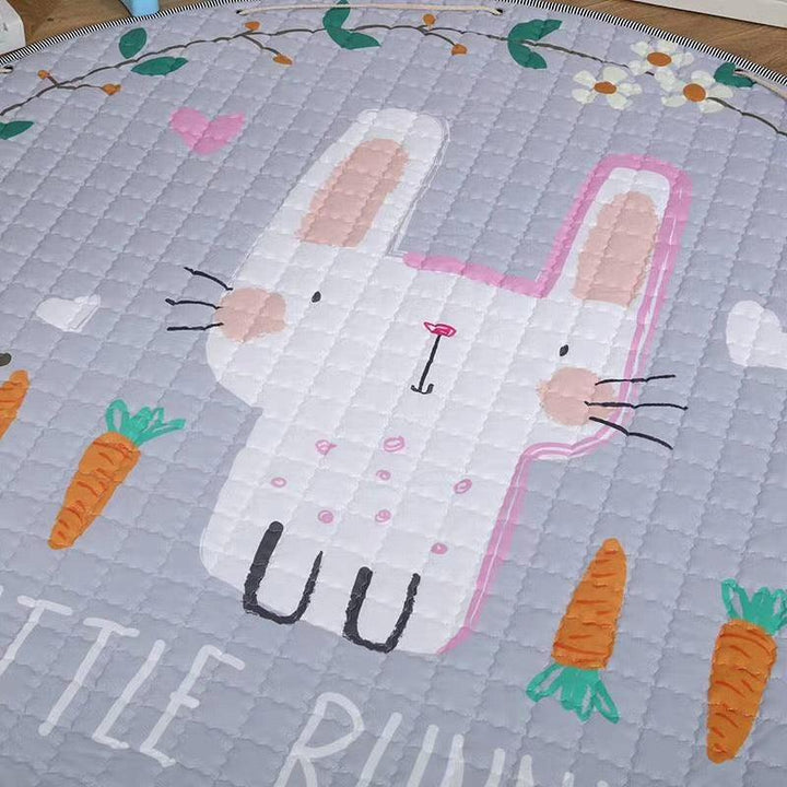 Carrot Bunny Play Mat | Toys Organizer Bag - Leah