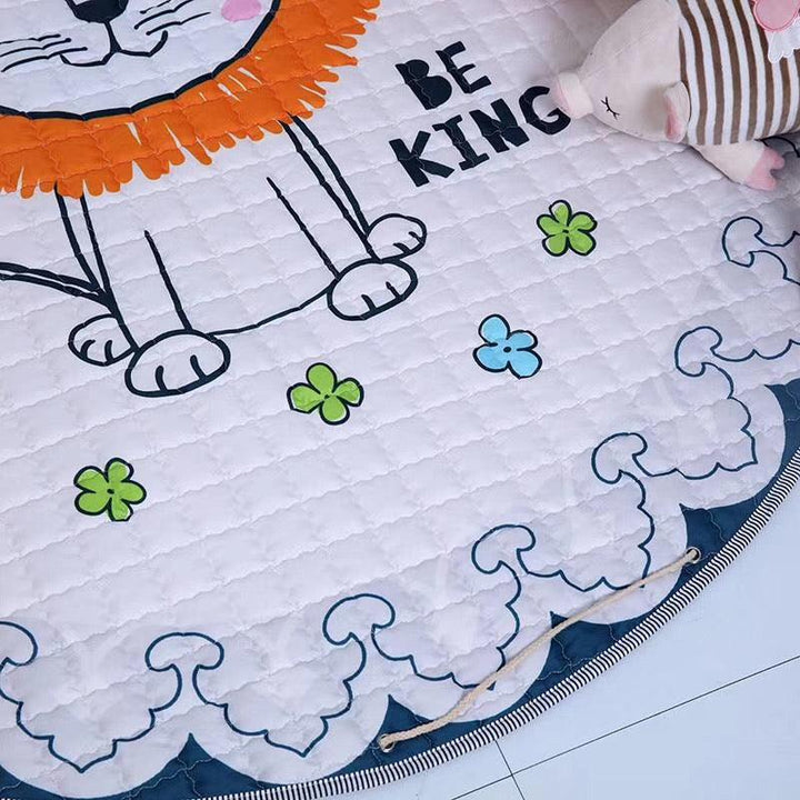 Lion Play Mat | Toys Organizer Bag - Leah