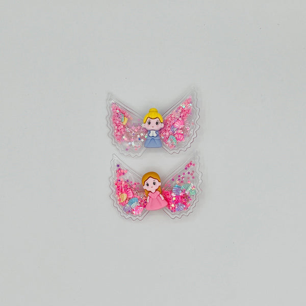 Princess Hair Clips - Leah