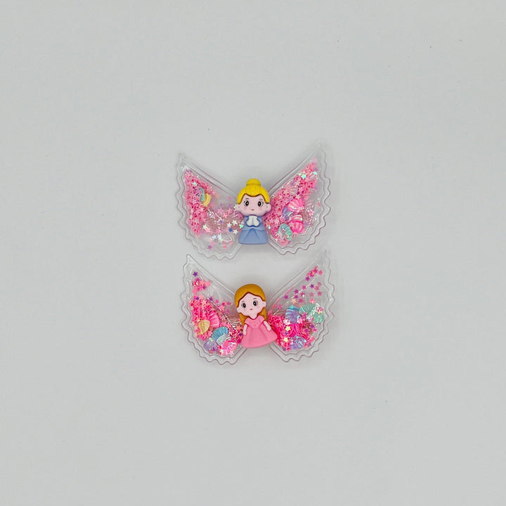 Princess Hair Clips - Leah