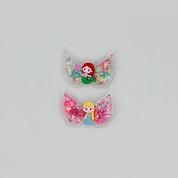 Princess Hair Clips - Leah