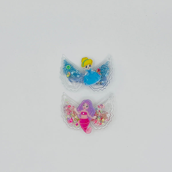 Princess Hair Clips - Leah