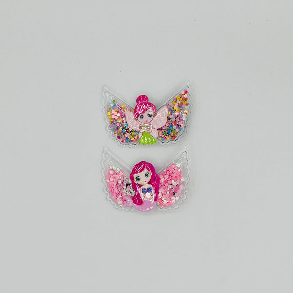 Princess Hair Clips - Leah