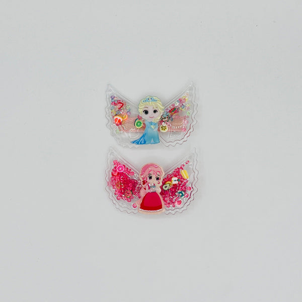 Princess Hair Clips - Leah