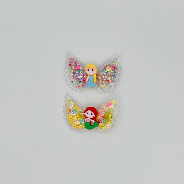 Princess Hair Clips - Leah