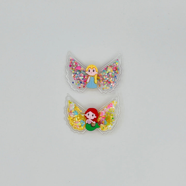 Princess Hair Clips - Leah