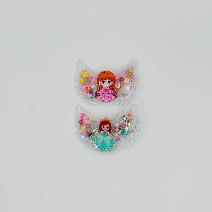 Princess Hair Clips - Leah