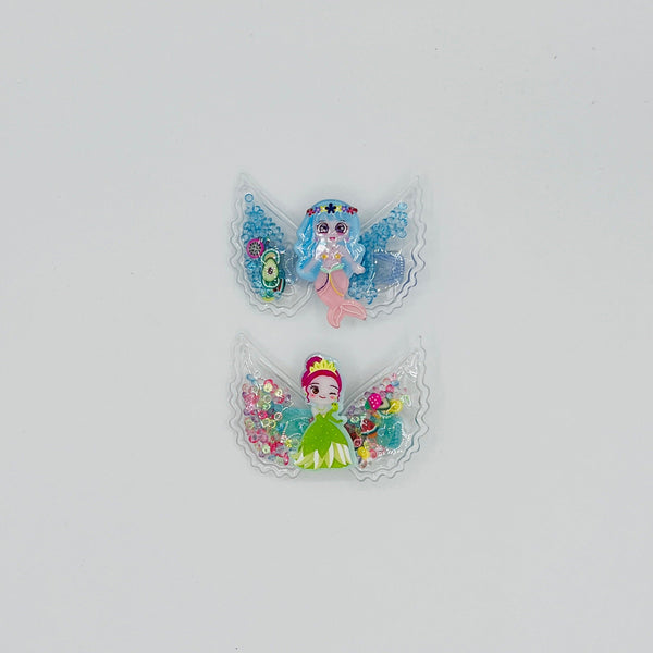 Princess Hair Clips - Leah