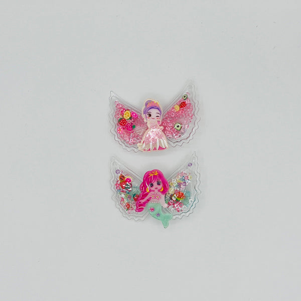 Princess Hair Clips - Leah