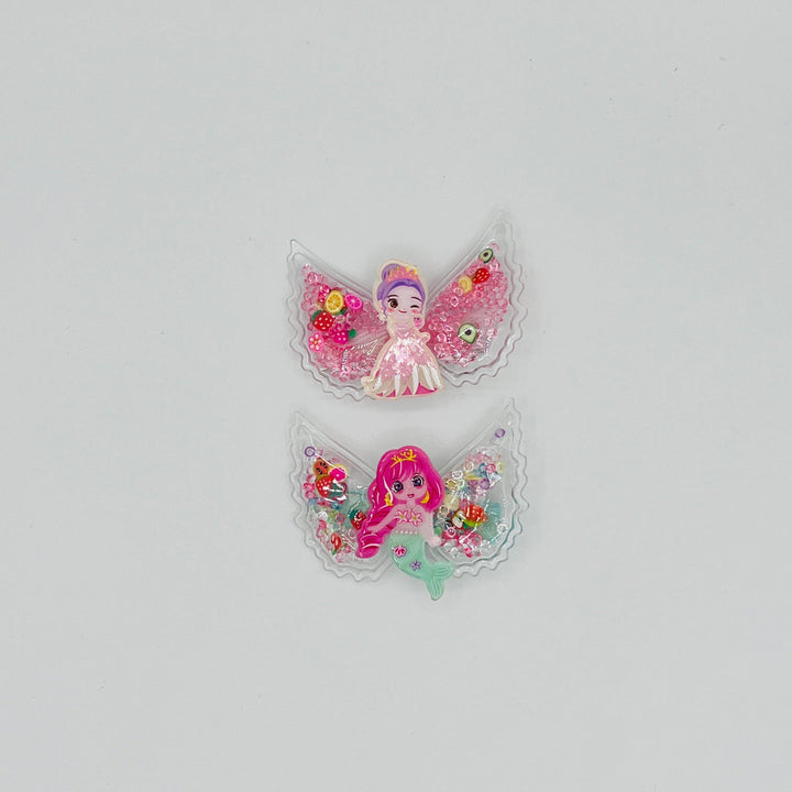 Princess Hair Clips - Leah